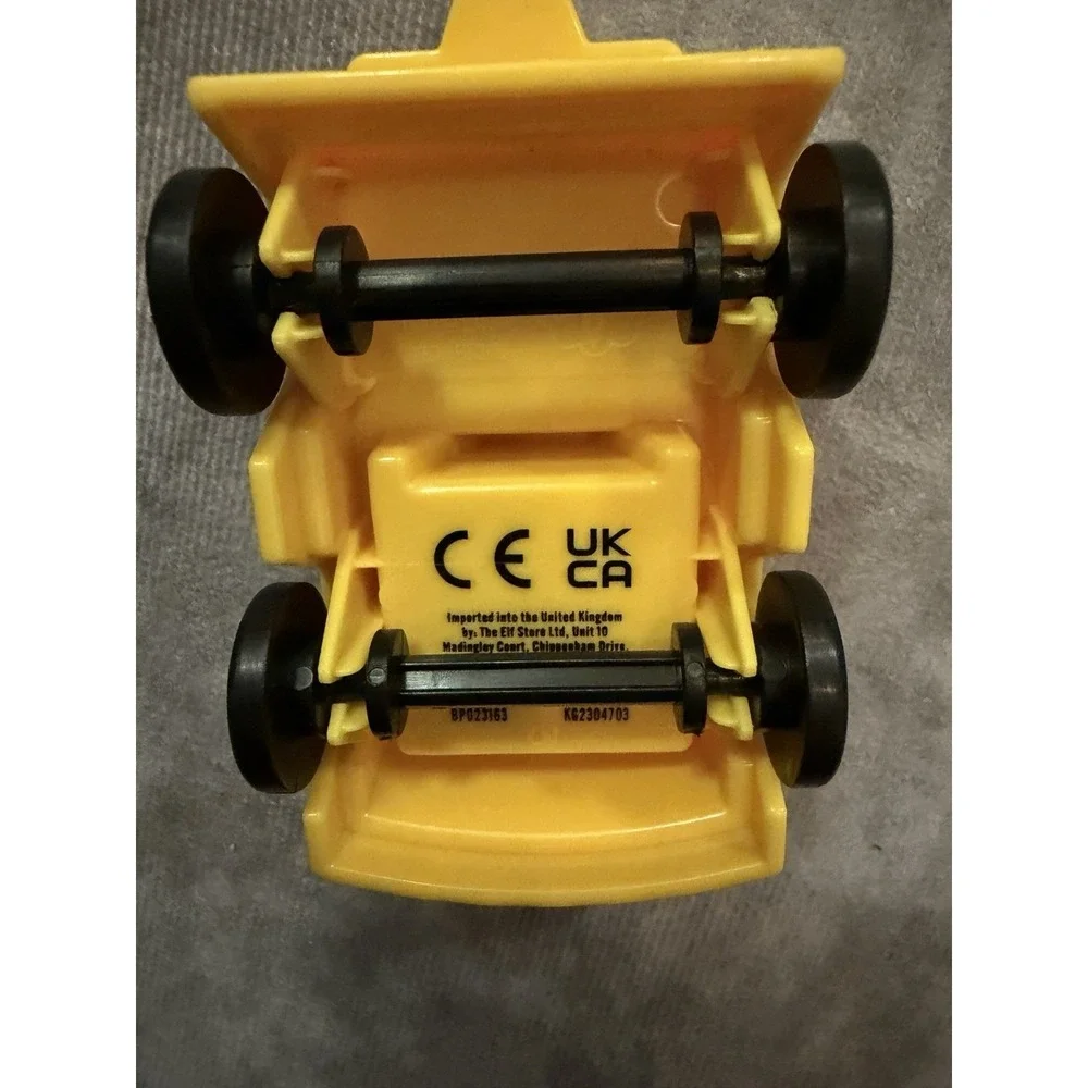 The Entertainer Yellow Plastic Toy Car Vehicle - Kids Play Vehicle